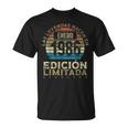 Las Leyendas Nacen En Enero De 1986 40 Años Cumpleaños Camiseta unisex