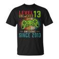 Level 13 Unlocked Birthday 13 Year Old 13Th Birthday Tシャツ