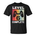 Level 6 6年目の結婚記念日のギフトに最適 Tシャツ