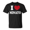 I Love Minato ミナトが大好きです Tシャツ
