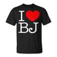 I Love ハート Bj Tシャツ