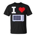 I Love 電子レンジ オーブン 料理 暖房 食品 キッチン 家電 Tシャツ