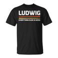 Ludwig Everything Else Is Noise クラシック音楽ドラムスティック 長袖tシャツ Tシャツ
