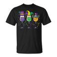Mardi Gras Glass Fat Tuesday Carnival Party Mom Women T-Shirt Mardi Gras Glass Fat Tuesday Carnival Party Mom Women T-Shirt