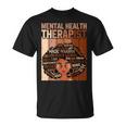 Mental Health Therapist Afro Black History Month T-Shirt Mental Health Therapist Afro Black History Month T-Shirt