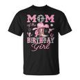 Mom Of The Birthday Girl Pink Cowgirl Western Rodeo T-Shirt Mom Of The Birthday Girl Pink Cowgirl Western Rodeo T-Shirt