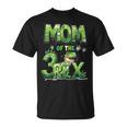 Mom Of The Three Rex Birthday Boy Dinosaur Family Matching T-Shirt