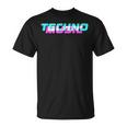 Música Techno In Mangas Camiseta unisex
