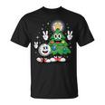 Navidad Árbol Golf X-Mas Golfista Camiseta unisex