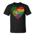 Orgullo Gay Lgbtq Portugal Camiseta unisex