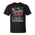 Père Noël Amusant Pour Professeur Anglais T-Shirt