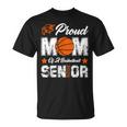 Proud Mom Of A Basketball Senior Class Of 2026 Graduation T-Shirt