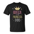 Queen And Princess Duo Matching Mom Mother Daughter Mommy T-Shirt Queen And Princess Duo Matching Mom Mother Daughter Mommy T-Shirt