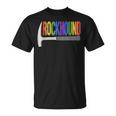 Rainbow Rockhound ロックピック 地質学ハンマー ロックハウンディング Tシャツ