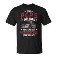 Real Pops Ride Motorcycle Rider Pop Biker Pop T-Shirt