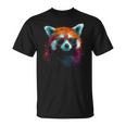 Red Panda サングラスアートワーク Tシャツ