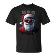 Sarkastischer Cooler Weihnachtsmann Mitonnenbrille Undchnee Weihnachten T-Shirt