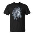 Tocado Nativo Americano Camisa Nativa Americana Nativo Camiseta unisex