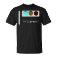 Traffic Light It's Green 信号機 メンズ レディース おしゃれ ユニーク おもしろ Tシャツ