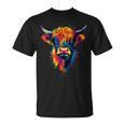 Vaca De Las Tierras Altas Highland Cow Ganaderoacas Camiseta unisex