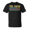 Vintage 1980Style Tel Aviv Israel Camiseta unisex