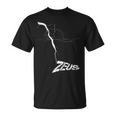 Zeus ギリシャ神話 ギリシャ神話 ギリシャ神 古代ギリシャ 稲妻 Tシャツ