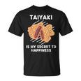 かわいいたい焼き料理は幸せの秘密 たい焼き好き。 Tシャツ