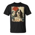 イングリッシュスプリンガー・スパニエル 英語 スプリンガー スパニエル 犬 ラーメン Tシャツ