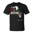 キッズ アイ・アム・ブラック・ヒストリー・シャツキッズガールズブラック・ヒストリー・マンス用 Tシャツ