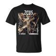 ギリシャ神ゼウス サンダーボルト Tシャツ