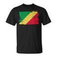 コンゴ民主共和国 旗 Democratic Republic Congo Flag Pride Proud Tシャツ
