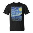 ゴッホ 星月夜 芸術家のためのアート 長袖tシャツ Tシャツ