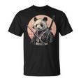 サムライパンダ 作品 日本美術 日本の忍者 パンダ Tシャツ
