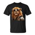 サングラスをかけたライオン 動物大好きライオン かわいいライオン Tシャツ