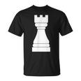 チェス、チェスの駒、ルーク、チェス愛好家、ギフト Chess Tシャツ