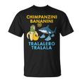 チンパンジーニ バナニーニs トララレロ トラララ 面白い 幼児向け Tシャツ