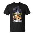 ドバイ Uae お土産絵画 ドバイの街 シャツ 長袖tシャツ Tシャツ
