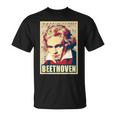 ベートーベン クラシカル音楽作曲家 レトロ Tシャツ