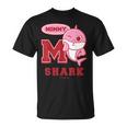 ママシャーク・レトロ・ベイシャーク・サメなかぞく・プレゼント・キッズ・メンズ・ウーマンズ Tシャツ