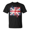 ユニオンジャック インクスタイル アート イギリス国旗 イギリス 国旗 イギリス Tシャツ