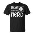 ヴィンテージ NERDファレル Brain Is Forever Nerd ギフトアイデア Tシャツ