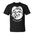 伝統的な日本のマスク、ひょっとこ様式デザイン。 Tシャツ