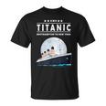 息子のための1912年のヴィンテージタイタニック航海船クルーズギフト Tシャツ