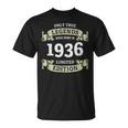 真の伝説は 1936 年に誕生しました ビンテージ 90 周年記念デザイン Tシャツ