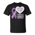 膵臓がん啓発 ハートトゥハート パープルリボン Tシャツ
