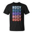 面白いギフト名 Rosy パーソナライズ 名前 Tシャツ