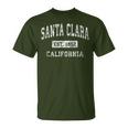 Santa Clara California Ca ビンテージ 確立されたスポーツデザイン Tシャツ