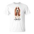 I Can Fly バセットハウンド Tシャツ
