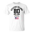 Cooltaten Island New York City Illustration Fashiontyle 長袖tシャツ Tシャツ