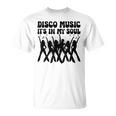 Disco Music It's In Myoul ヴィンテージ 70年代 ダンシング レトロダンス Tシャツ